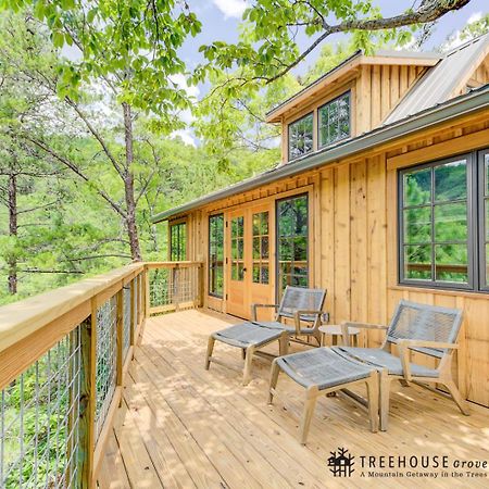فيلا The Moosewood In Treehouse Grove At Norton Creek جاتلينبرج المظهر الخارجي الصورة