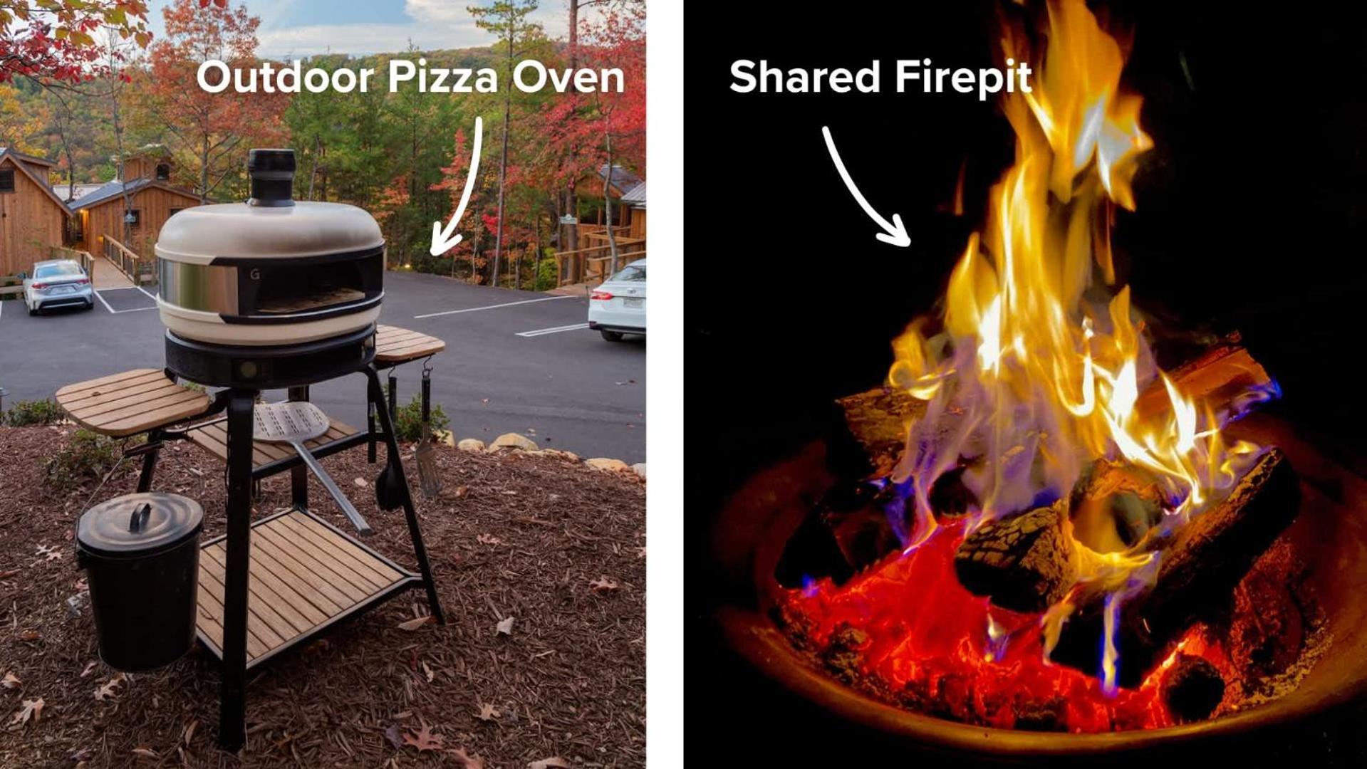 فيلا The Moosewood In Treehouse Grove At Norton Creek جاتلينبرج المظهر الخارجي الصورة